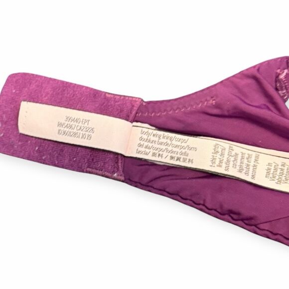 VICTORIA’S SECRET Women’s Plum T-Shirt Lightly Lined Demi Bra Size 34D - Picture 4 of 6